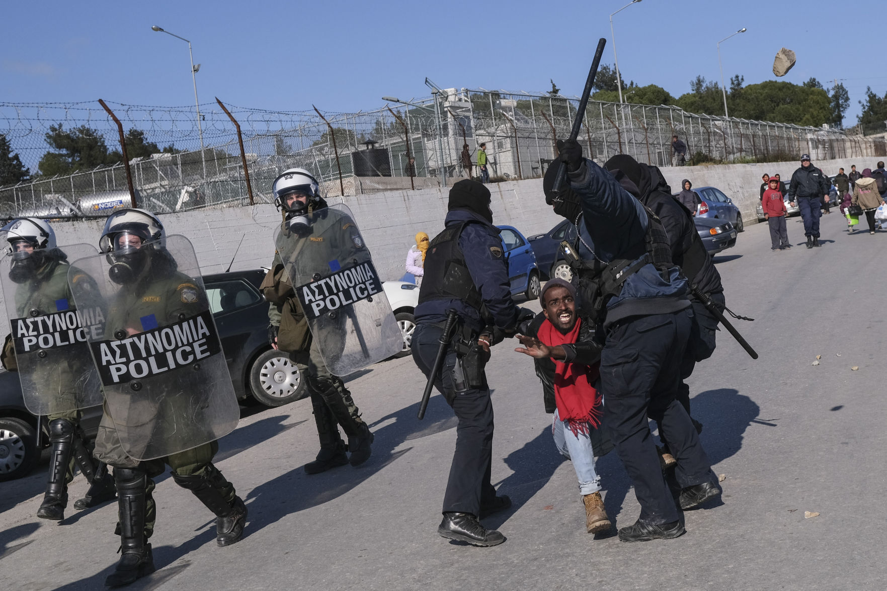 APTOPIX Greece Migrant Death